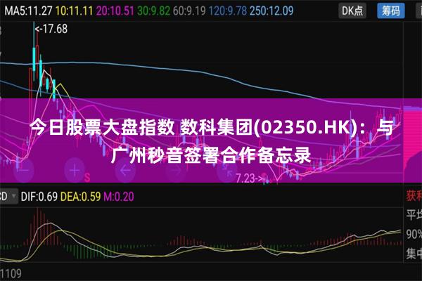 今日股票大盘指数 数科集团(02350.HK):与广州秒音签